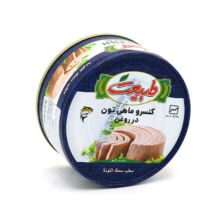 کنسرو ماهی تون در روغن طبیعت